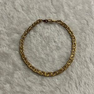 Fashion Costume Jewelry Gold Tone Bracelet